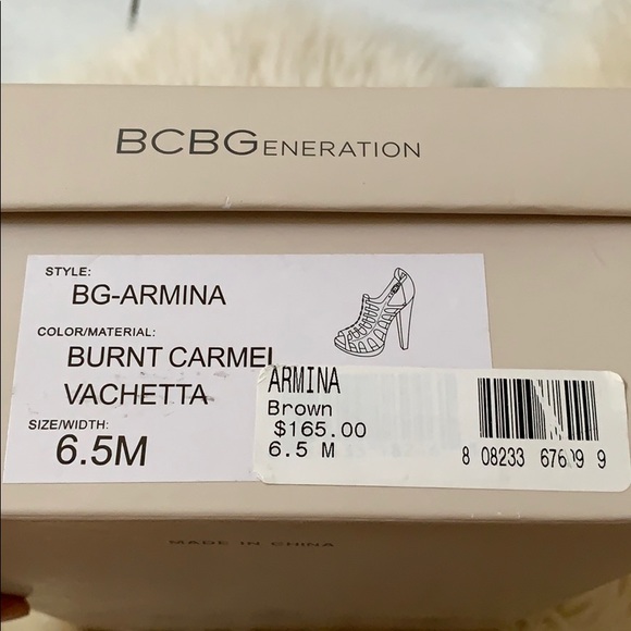 Bcbgeneration brown heeled sandals - Picture 7 of 7